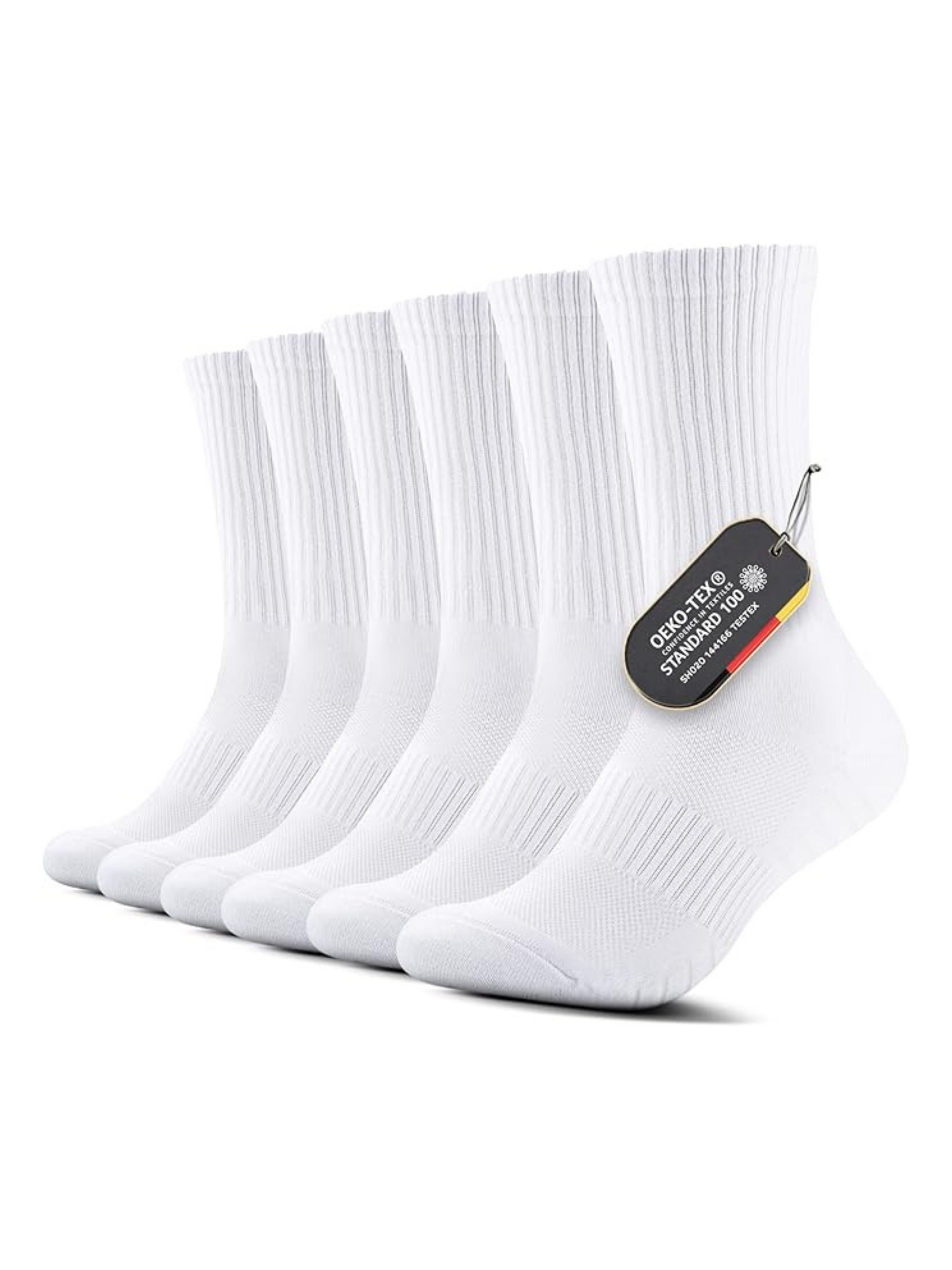 Tennis Socken Unisex Weiß